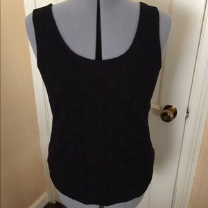 Chico’s Black Lace Front Cami